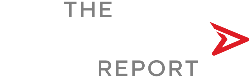The Quick Report white logo