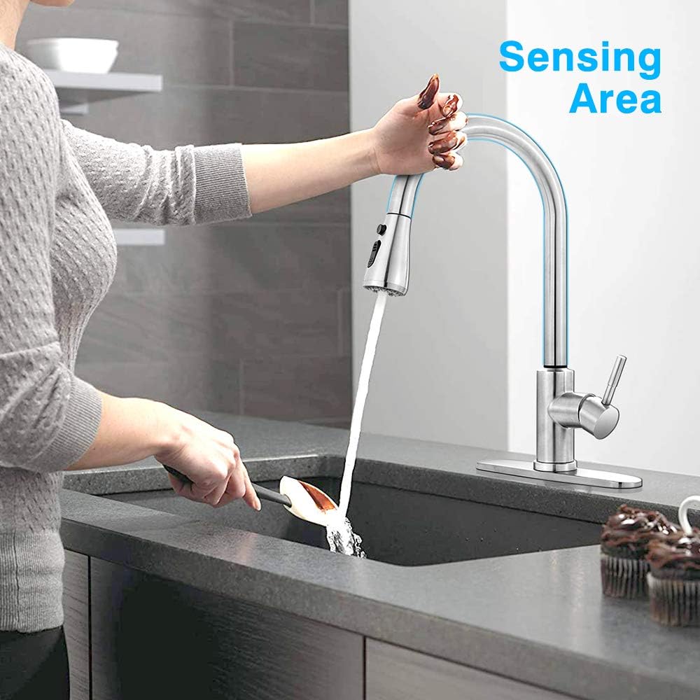 Touch activated faucet