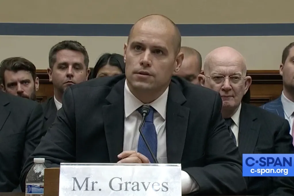 David Graves during UFO testimony