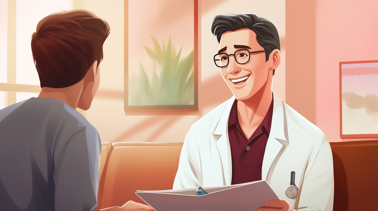 A psychologist working with a patient