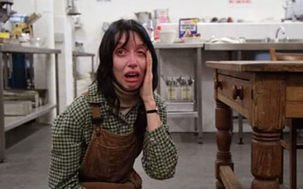 Shelley Duvall in the Shining