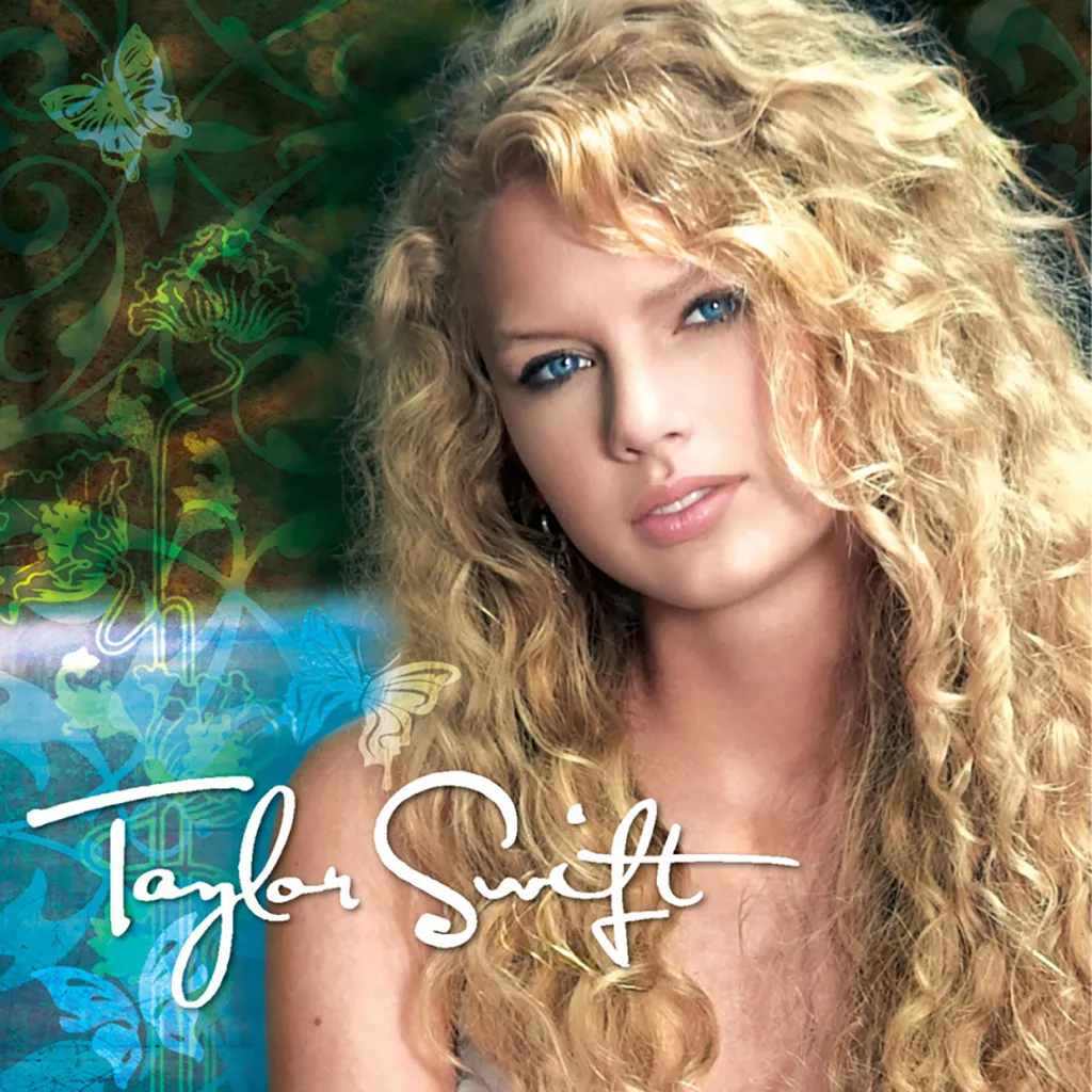 Taylor Swift's self-titled album cover