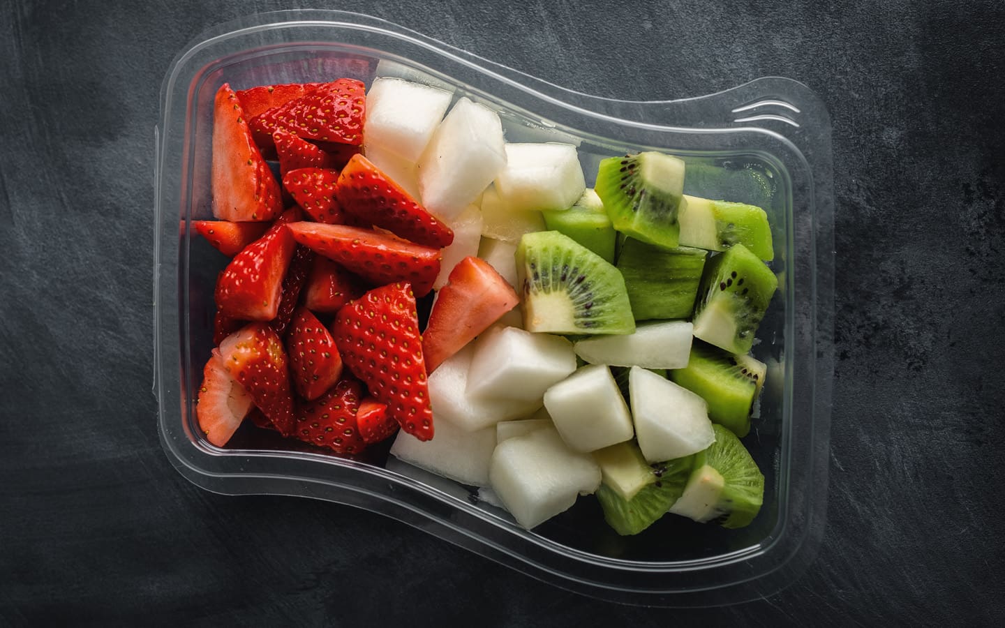 Pre cut fruit and produce