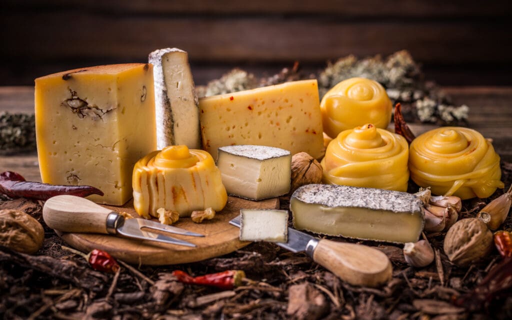Specialty cheeses