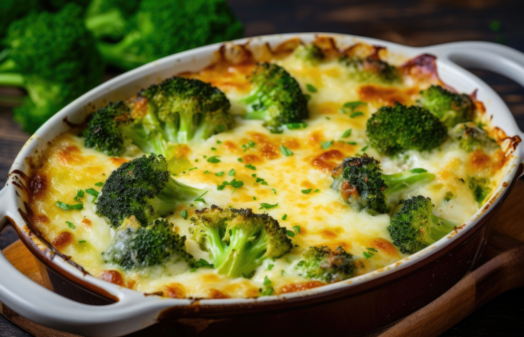 Broccoli, Cheese & Rice Casserole - Adobe Stock