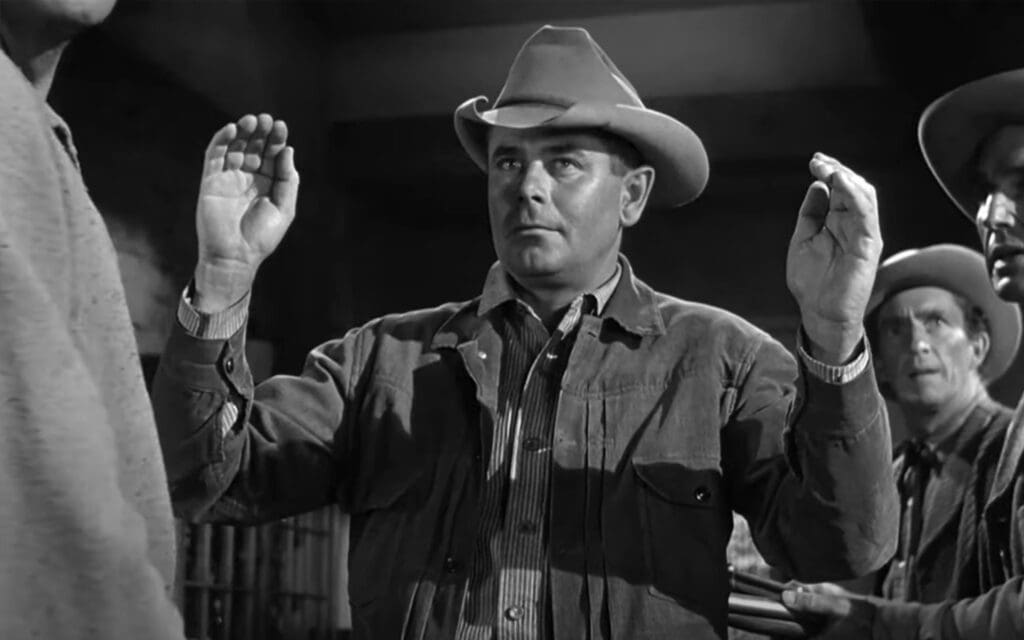 Glenn Ford as Ben Wade in 3:10 to Yuma (1957)