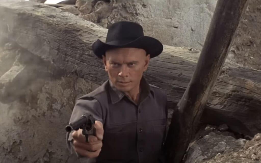 Yul Brynner as Chris Adams in The Magnificent Seven