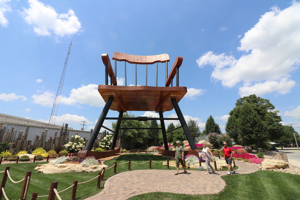 The world's largest rocking chair