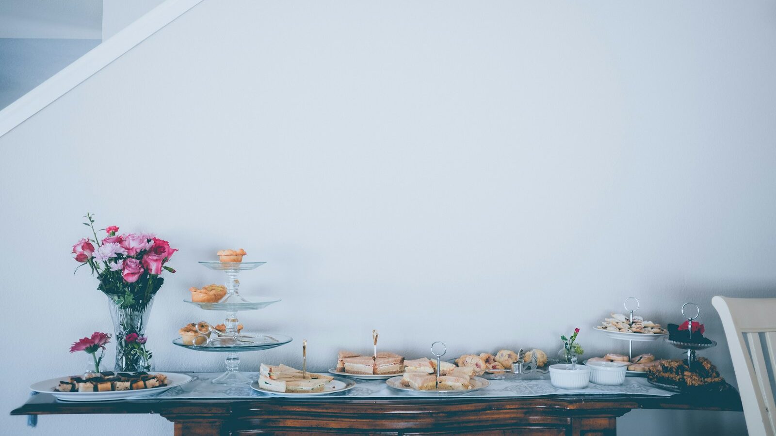 pastries on table