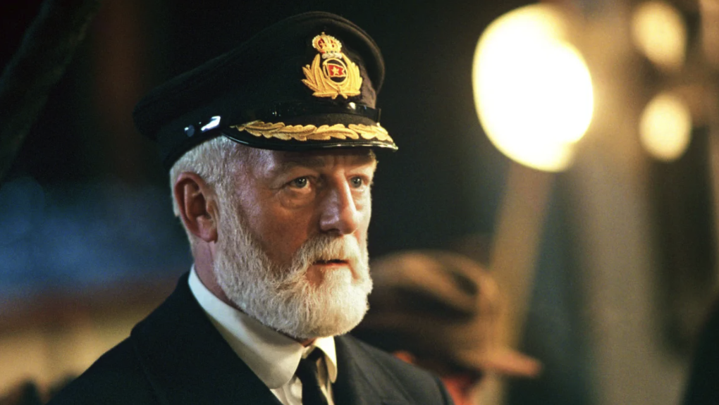 Bernard Hill in Titanic