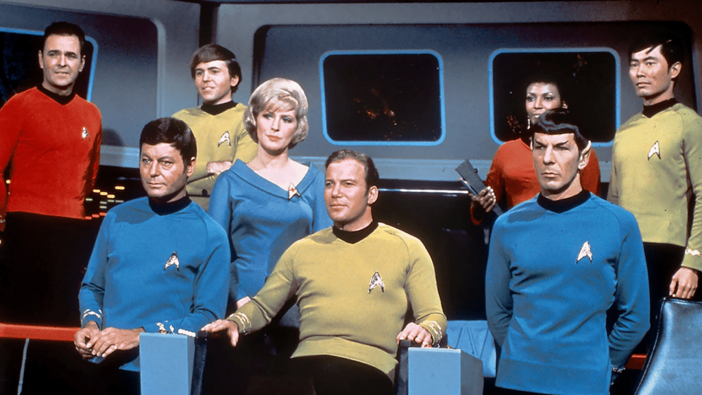 A screenshot from Star Trek: The Original Series