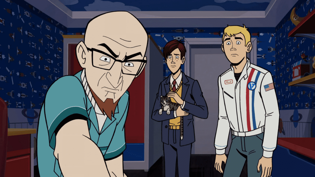 A screenshot from The Venture Bros