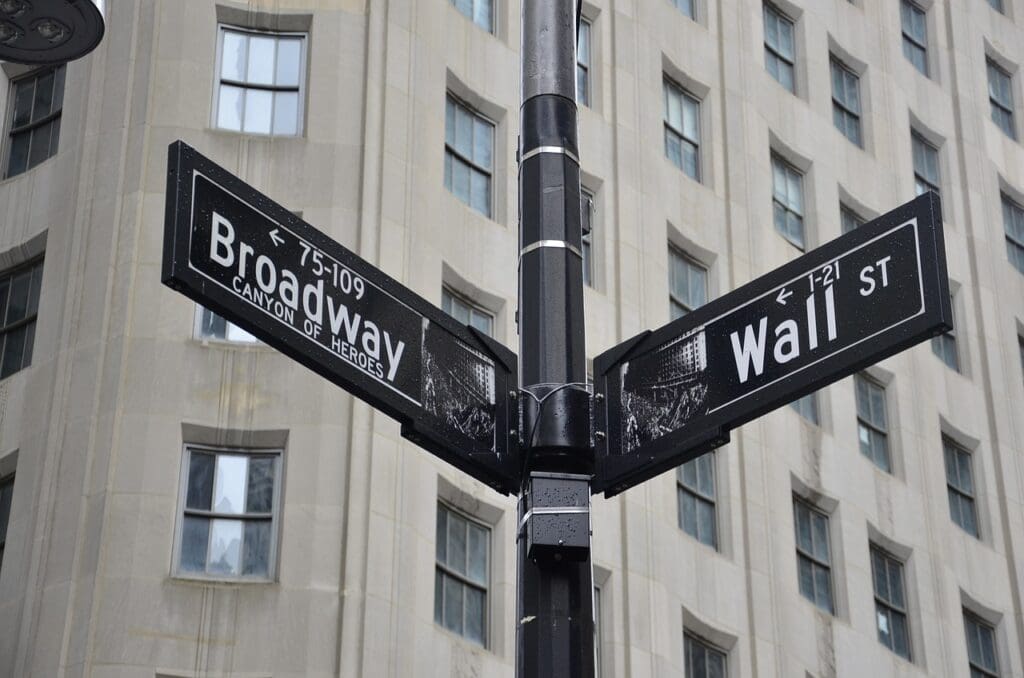 new york, broadway, wall street