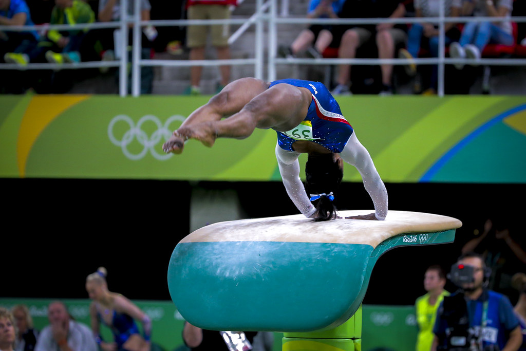 Simone Biles on Vault