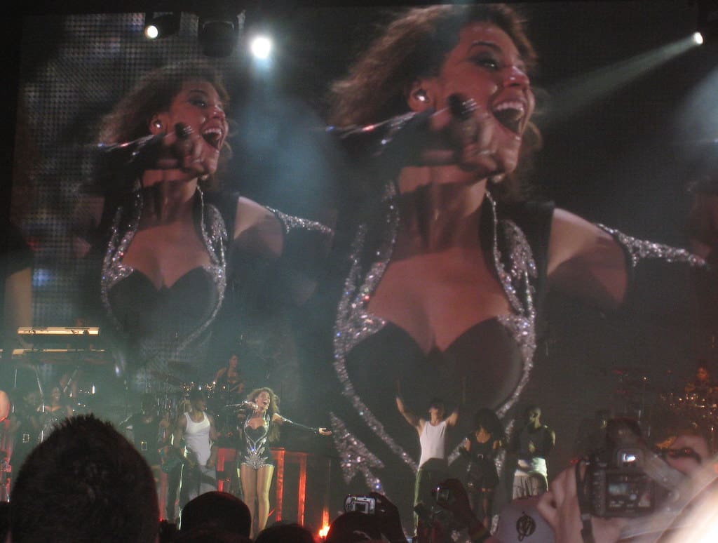 beyonce -bercy 2009