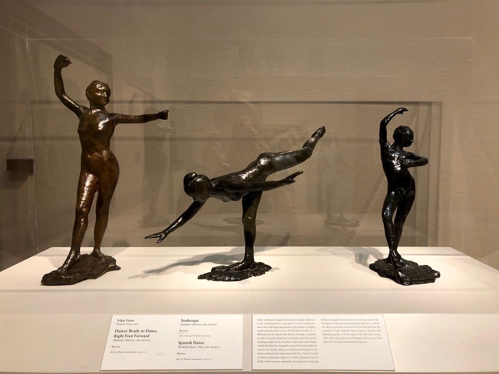 Degas sculptures