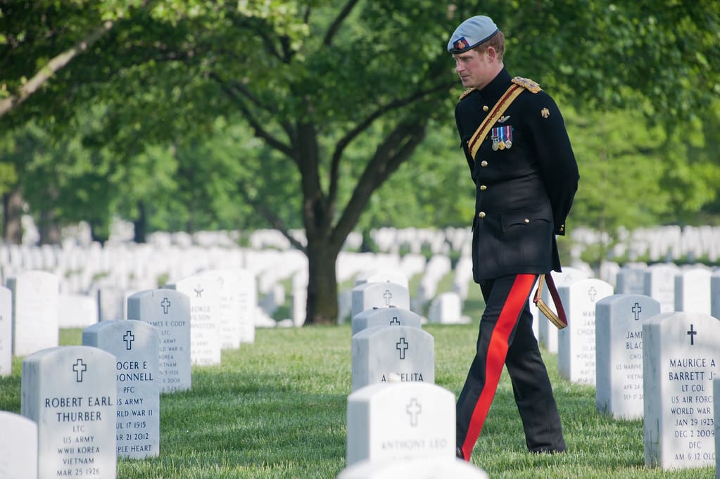 Prince Harry of Wales Arlington visit [Image 20 of 23]