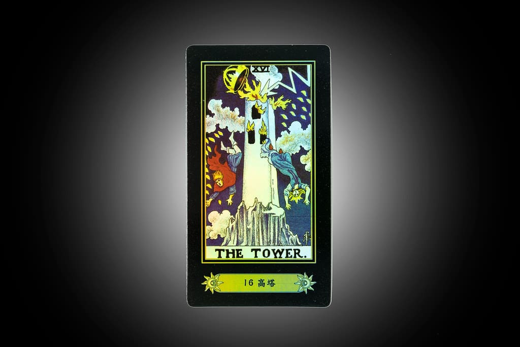 The Tower Tarot Card