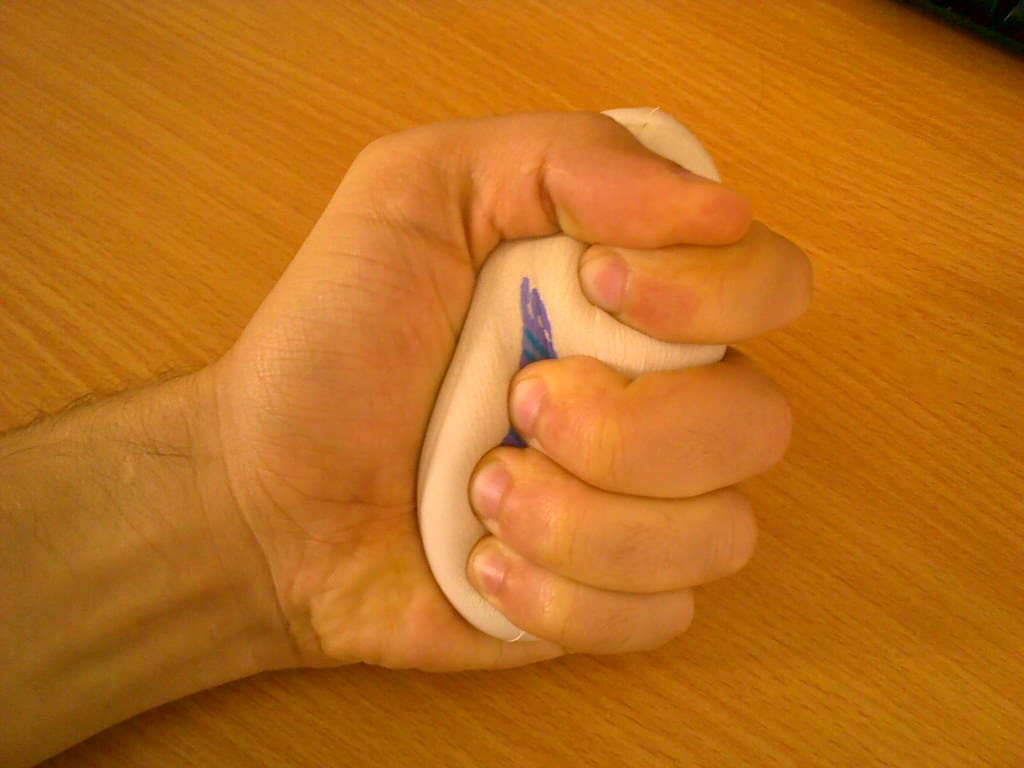 Squeezing the stressball