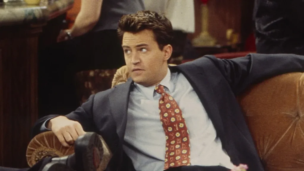 Matthew Perry as Chandler Bing on Friends