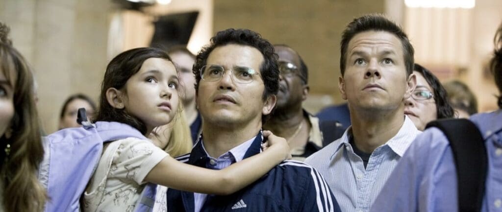 Mark Wahlberg, John Leguizamo, Ashlyn Sanchez in The Happening