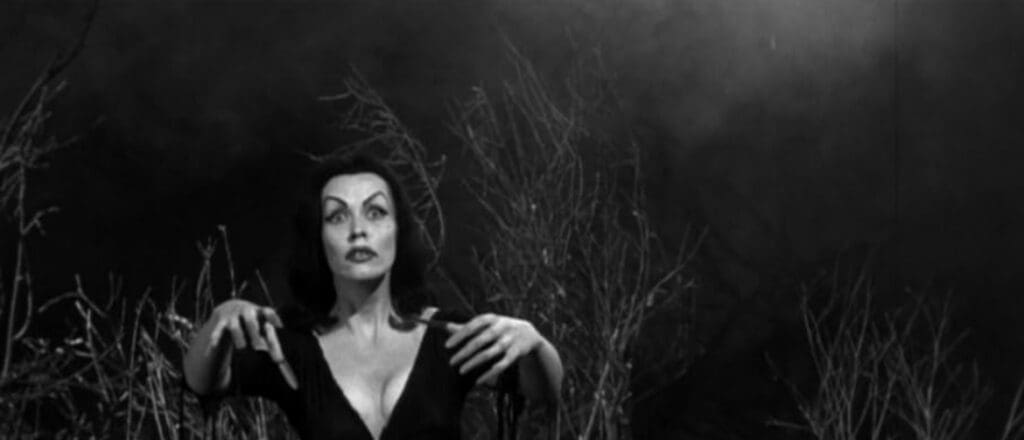 Maila Nurmi in Plan 9 from outer space