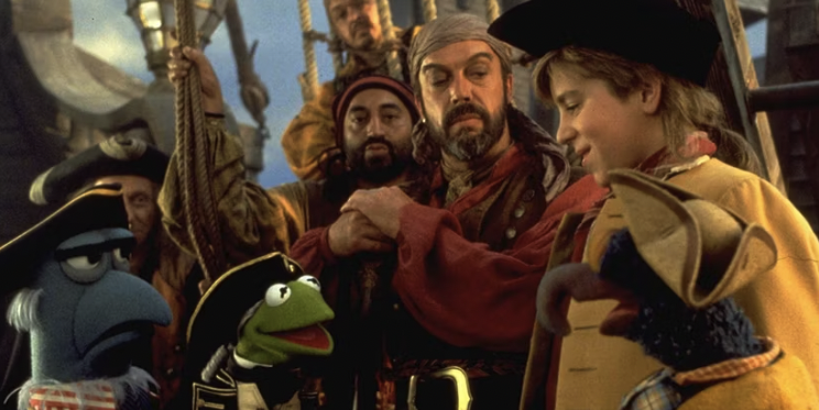 Tim Curry in Muppet Treasure Island