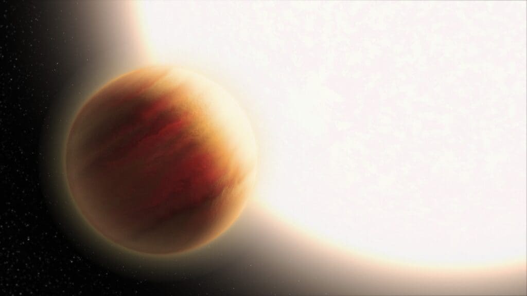 an artist's rendering of a planet in the solar system