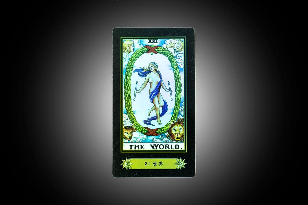 The World Tarot Card