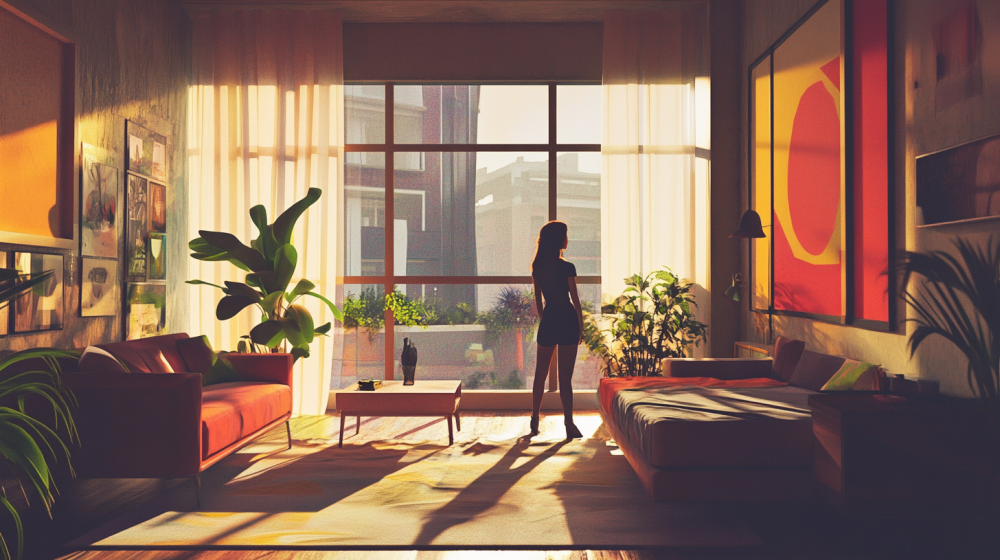 Make a small space look larger