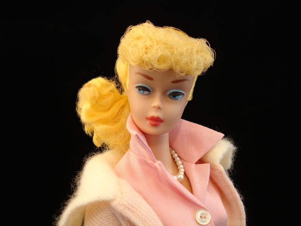 FAVE #850 Barbie blonde #8 Ponytail (1964-1965)