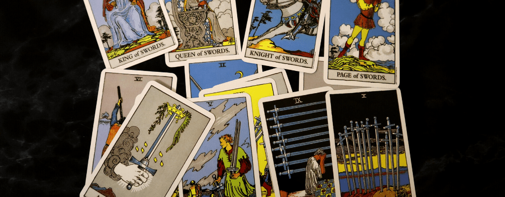 Suit of swords Tarot Cards