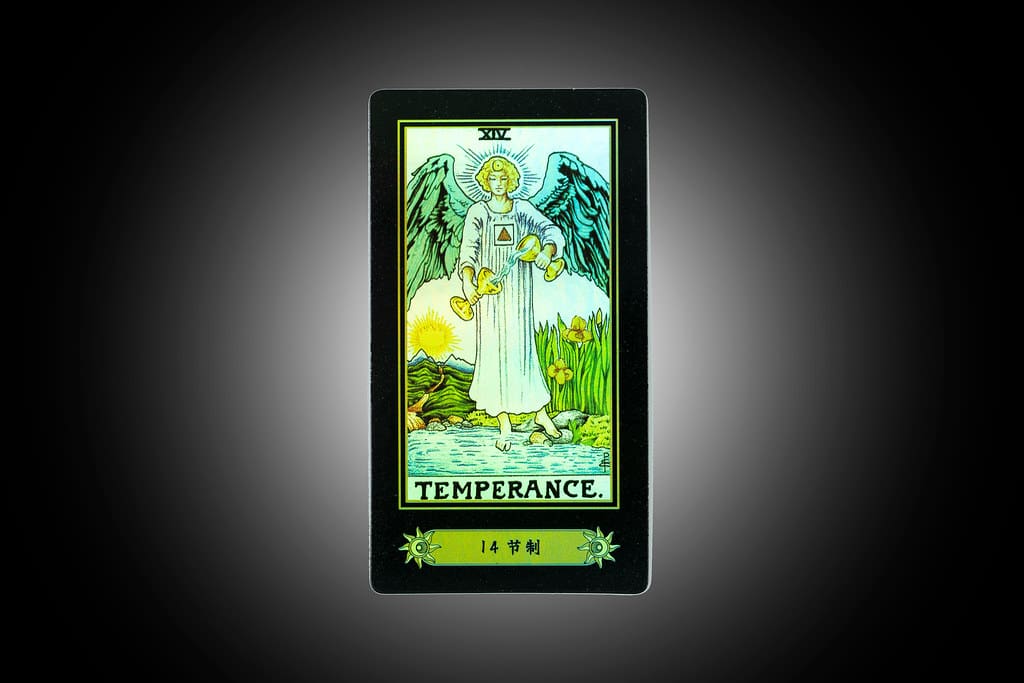 Temperance Tarot Card