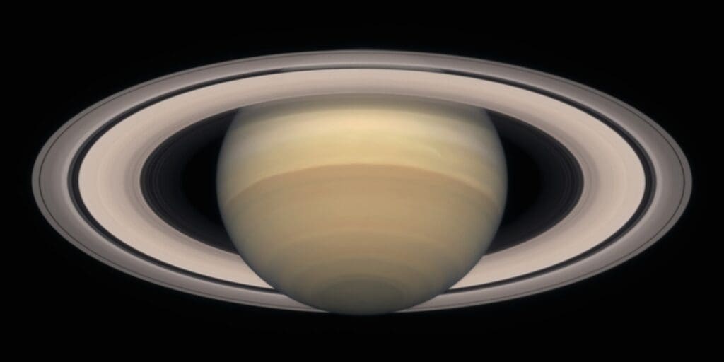 saturn taken by nasa's casserole crew