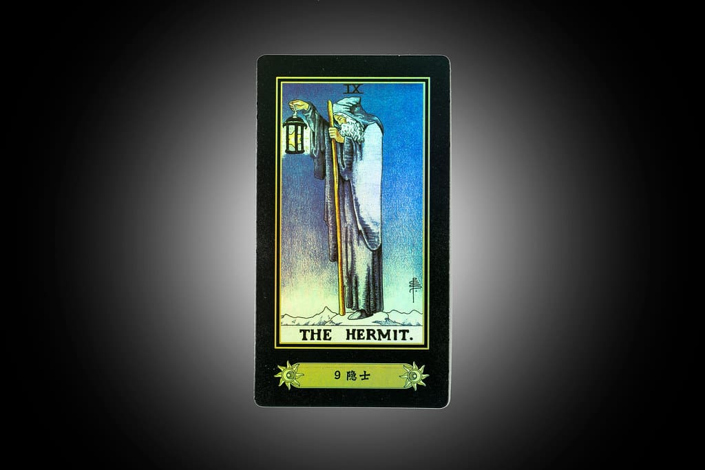 The Hermit Tarot Card