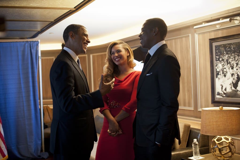 Beyoncé, Jay-Z, and President Obama in New York