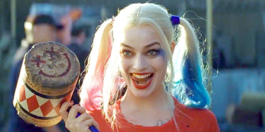 Margot Robbie as Harley Quinn