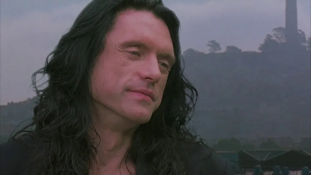 Tommy Wiseau in The Room