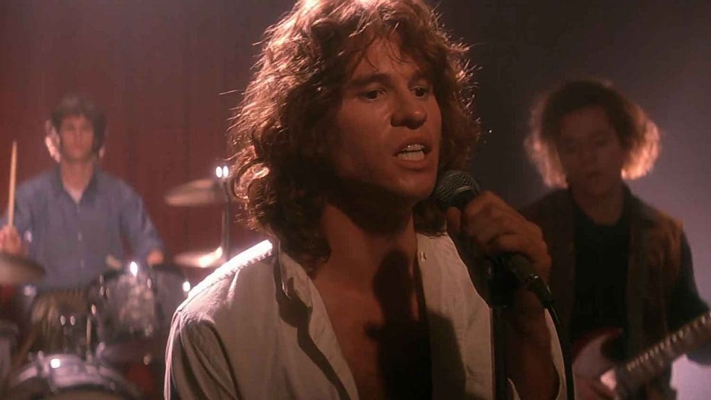 Val Kilmer as Jim Morrison in The Doors