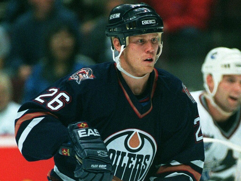 Todd Marchant Edmonton Oilers 1997