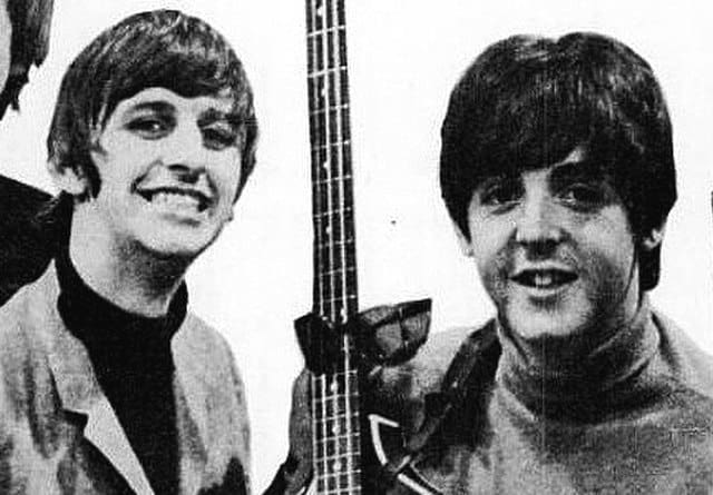 Paul McCartney and Ringo Starr