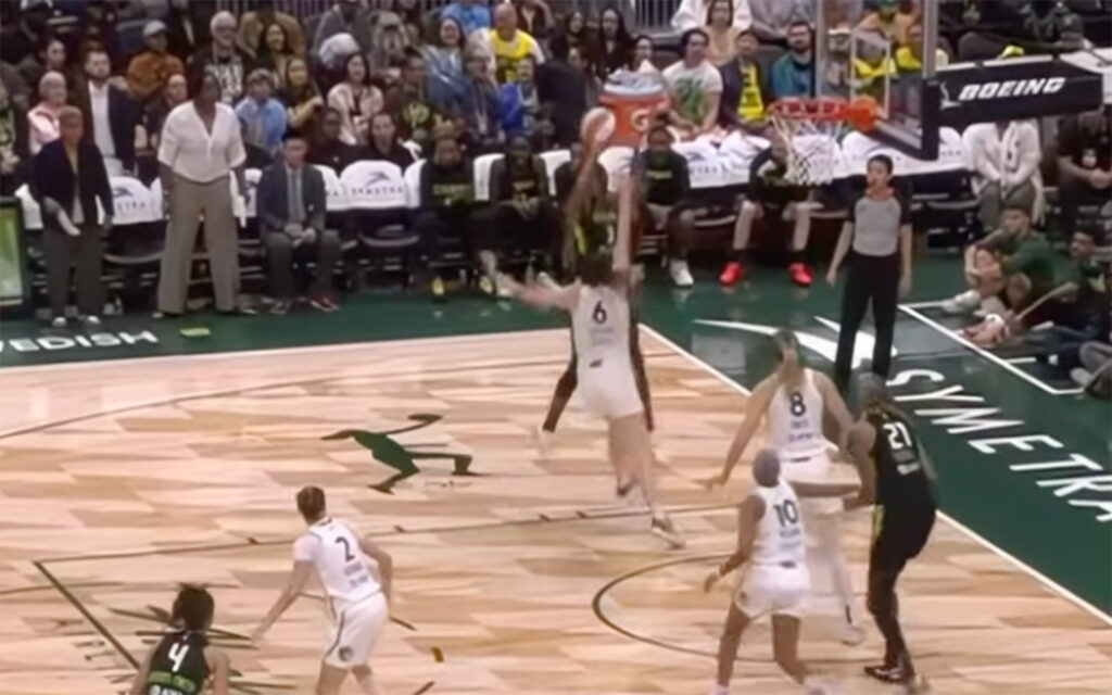 Nneka Ogwumike's Go-Ahead Rebound and Shot