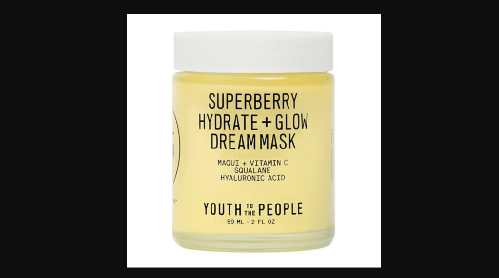 Night mask and cream