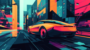 Futuristic car