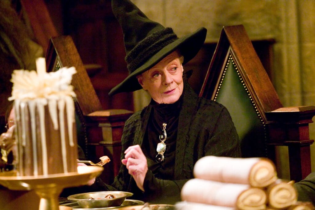 Maggie Smith as Professor McGonagall