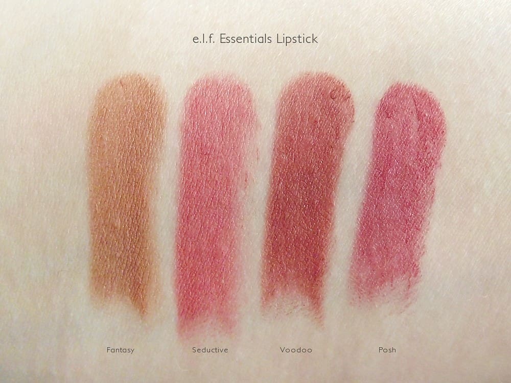 Lipstick Swatches