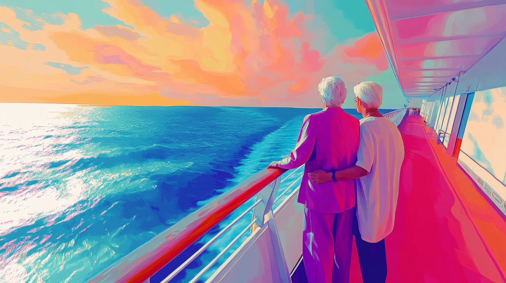 Seniors on a cruise
