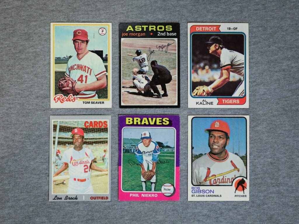 Baseball cards