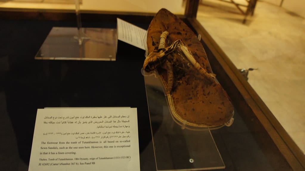 King tut's sandal