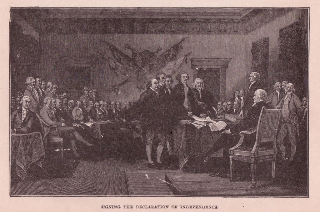 Signing of the Declaration of Independence